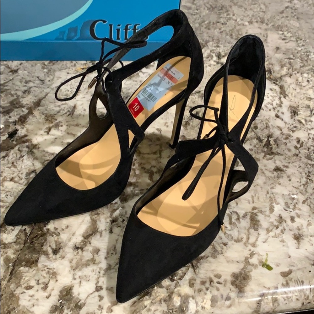 NWT Black pumps - size 10